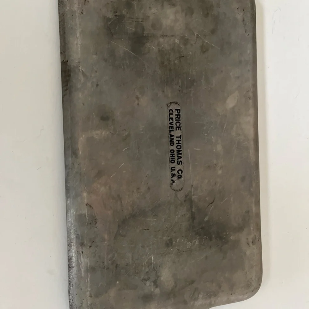 Vintage Price Thomas Metal Tray